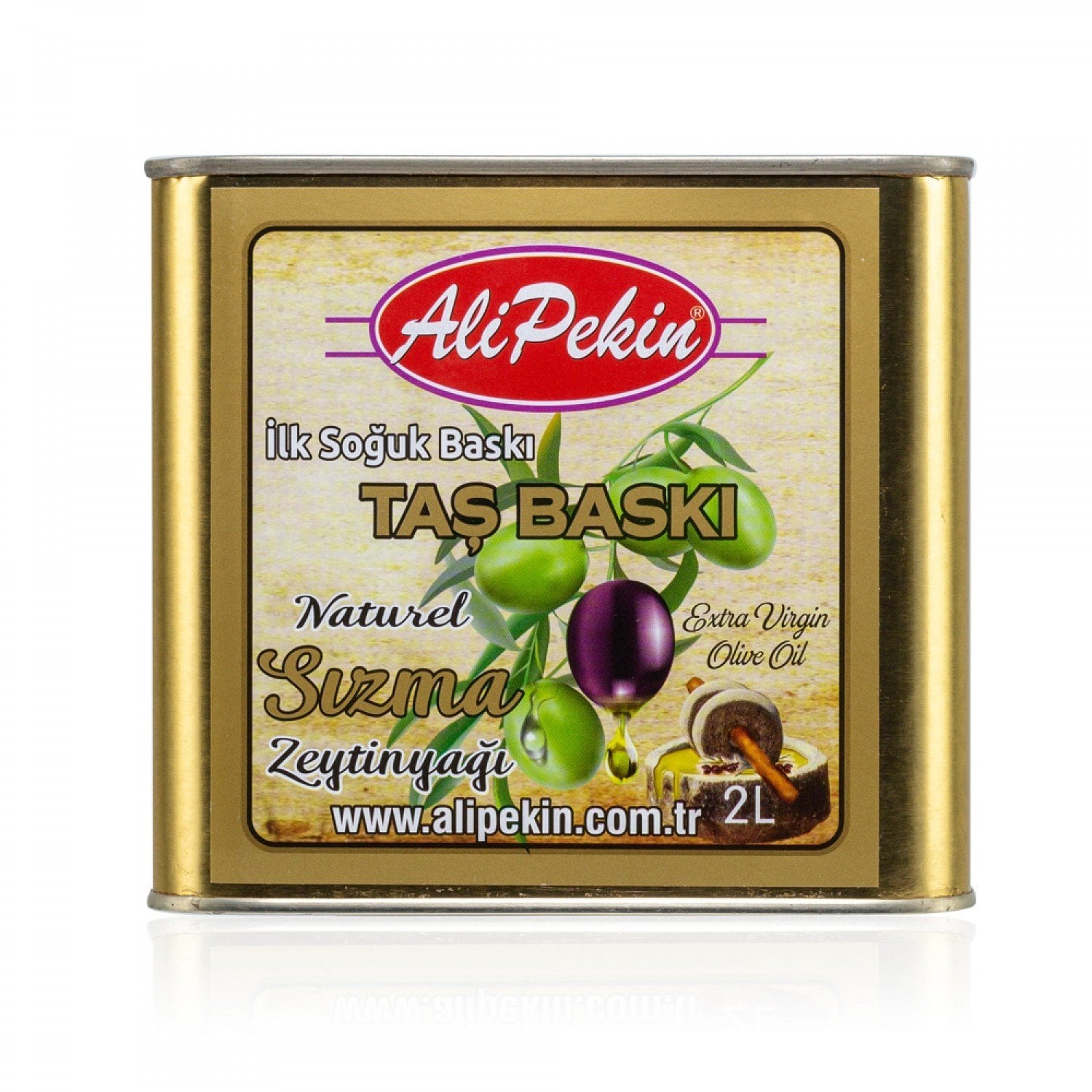 Taş Baskı İlk Soğuk Baskı Sızma Zeytinyağı 2 lt