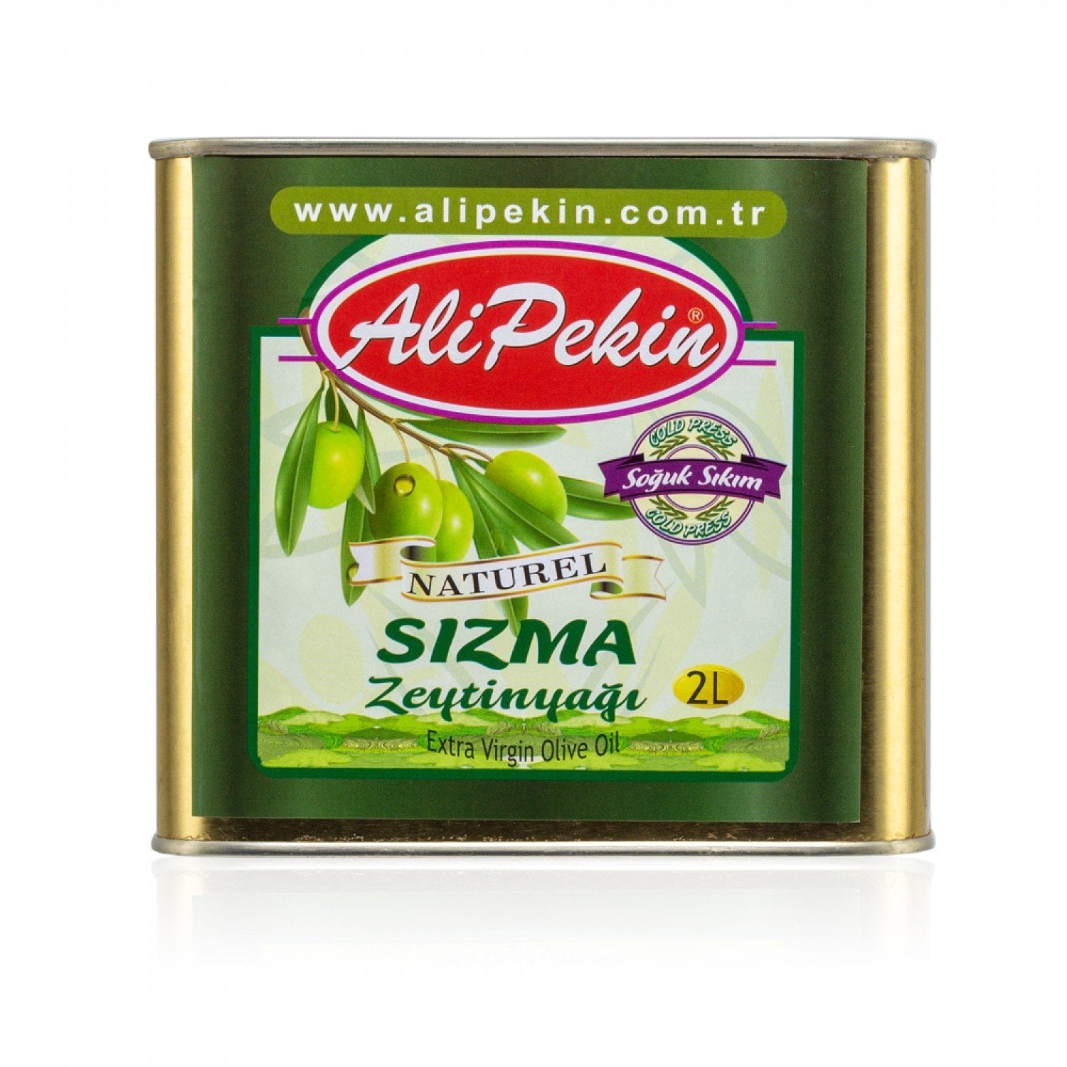 Soğuk Sıkım Erken Hasat Sızma Zeytinyağı 2 LT — ürün görseli