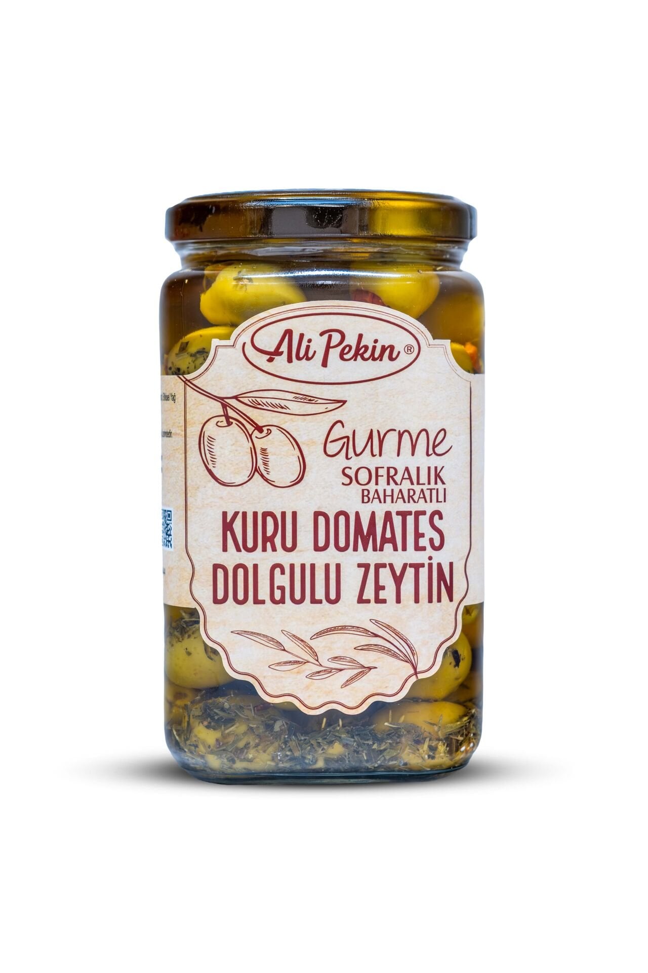 Ali Pekin Kuru Domates Dolgulu Yeşil Zeytin 850 cc