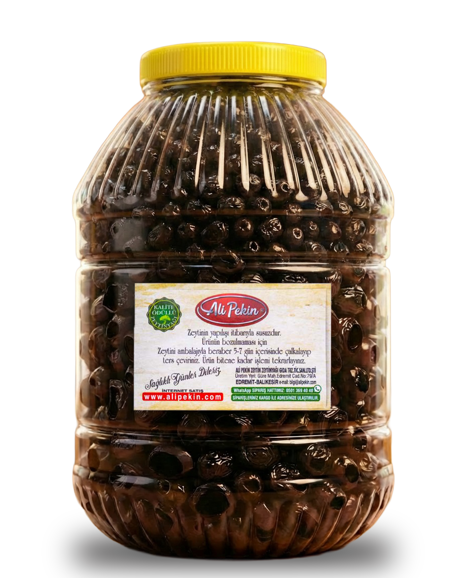 Gold Gemlik Siyah Zeytin (231-260) Net:3,5 kg